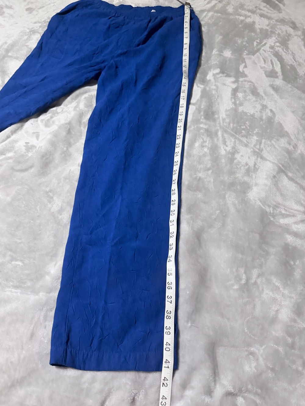 erin london Bright Blue Women's Relaxed Pants - Picture 12 of 12